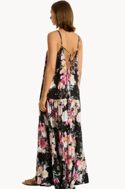 Women Sea Level Belle Tiered Maxi Sundress