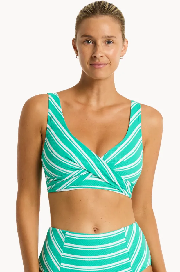 Women Sea Level Biarritz Cross Front Bra