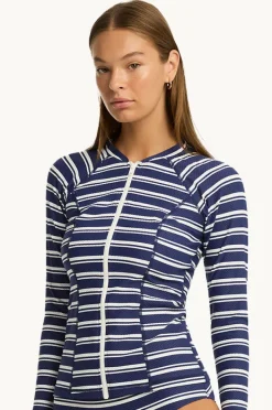 Women Sea Level Biarritz Long Sleeve Suntop