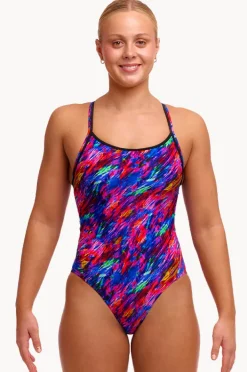 Women Funkita Big Bang Diamond Back One Piece