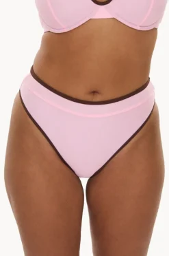 Women Raq Apparel Bind High Leg Brief
