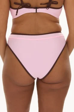 Women Raq Apparel Bind High Leg Brief