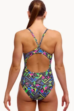 Women Funkita Bits Of Peace Diamond Back One Piece