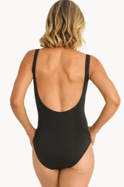 Women Jantzen Bloom Gathered Surplice One Piece