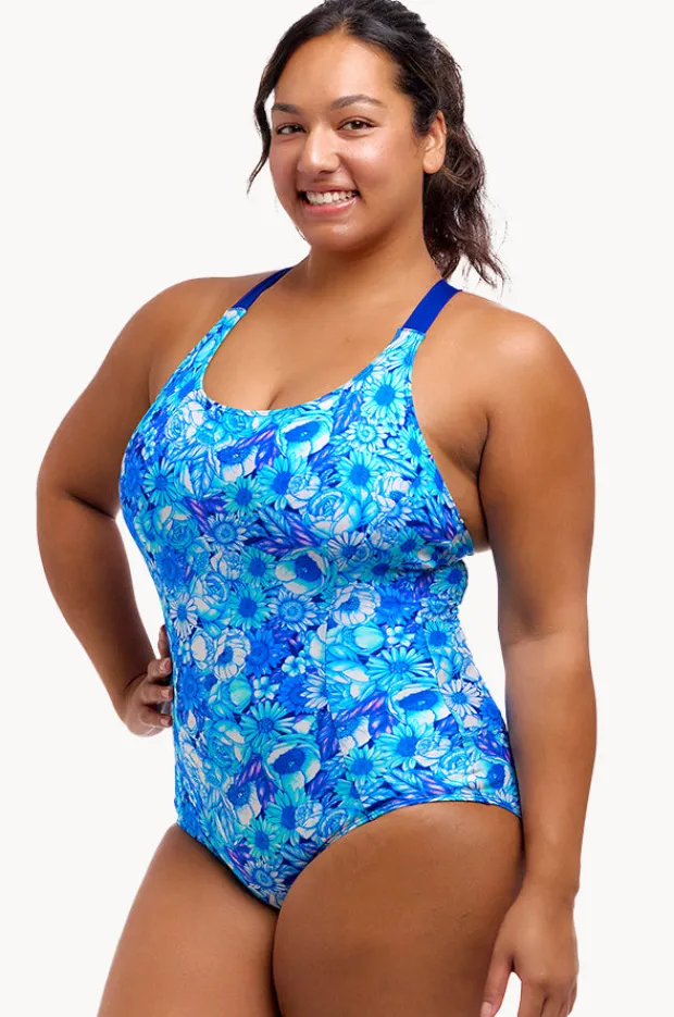 Women Funkita Bloom Shakalaka Brace Me Back One Piece