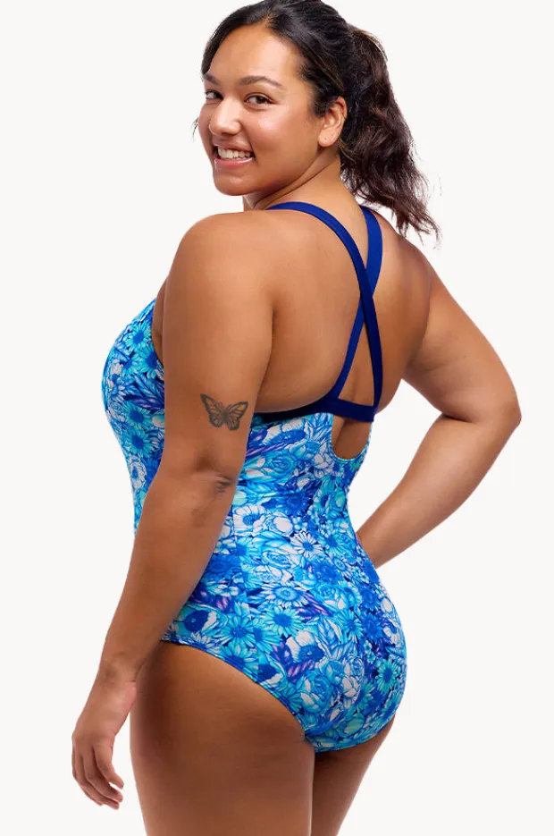 Women Funkita Bloom Shakalaka Brace Me Back One Piece