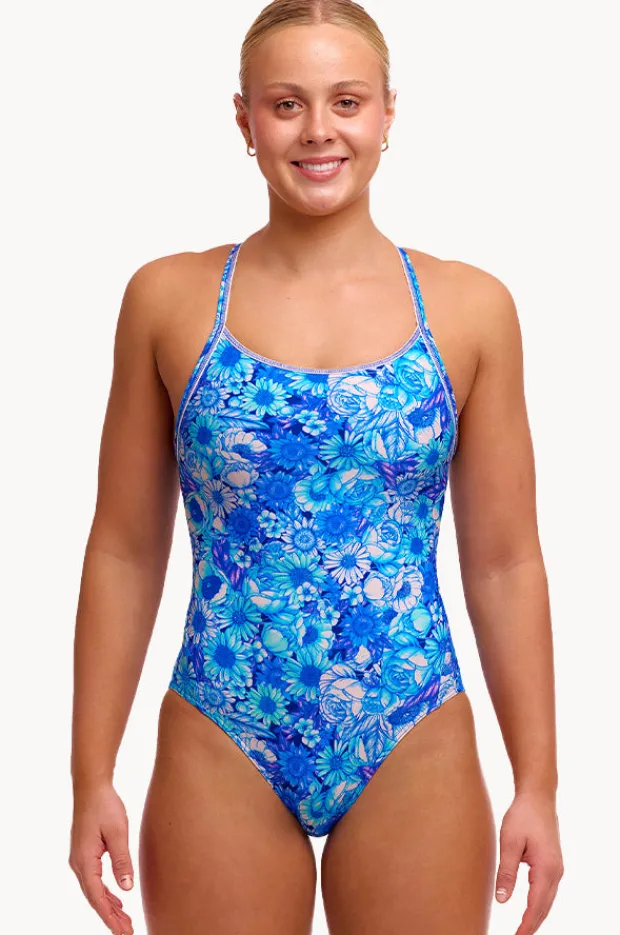 Women Funkita Bloom Shakalaka Diamond Back One Piece