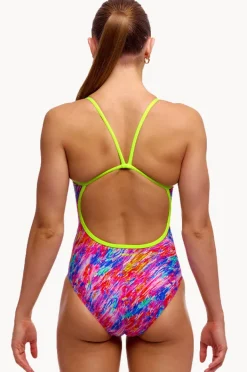 Women Funkita Blow In Single Strap One Piece