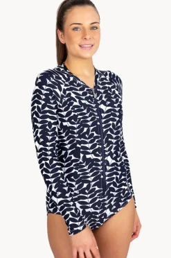 Women Babes In The Shade Blue Acacia Sunsuit