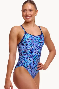 Women Funkita Bits Diamond Back One Piece