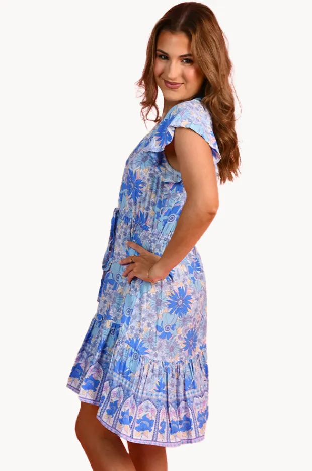 Women Go Girl Boho Daisy Twiggy Dress