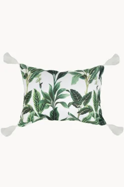 Good Vibes Botanical Beach Pillow
