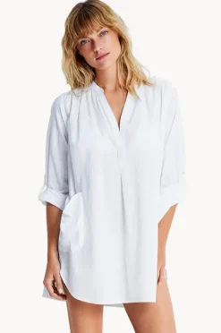 Women Seafolly Boyfriend Beach Shirt