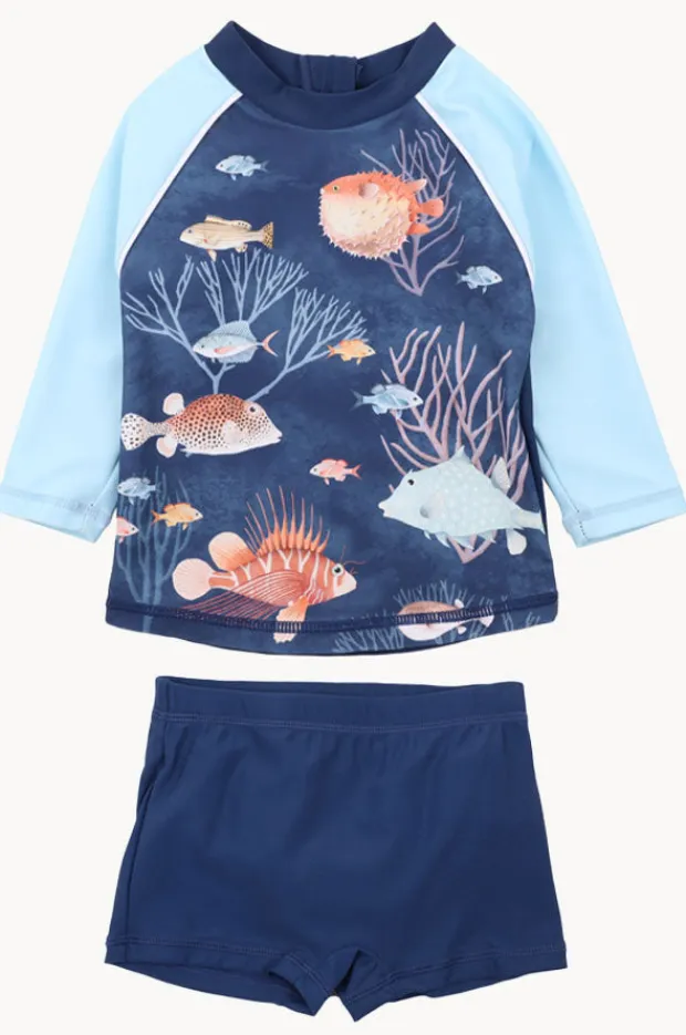 BOY Minihaha Boys Aiden Fish Suntop Set
