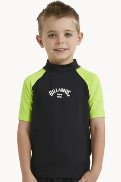 BOY Billabong Boys All Day Arch Short Sleeve Suntop