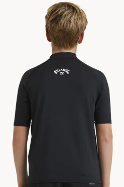 BOY Billabong Boys All Day Arch Short Sleeve Suntop
