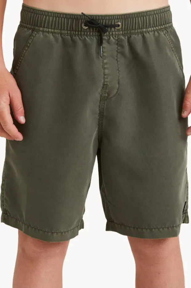 BOY Billabong Boys All Day Overdye Layback Boardshort