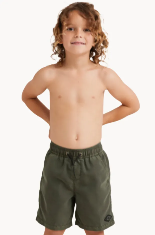 BOY Billabong Boys All Day Overdye Layback Boardshort