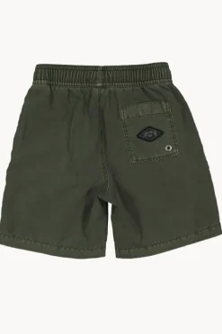 BOY Billabong Boys All Day Overdye Layback Boardshort