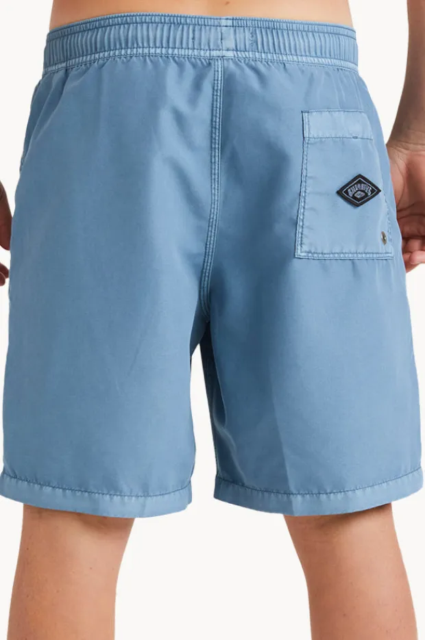 BOY Billabong Boys All Day Overdye Layback Boardshort