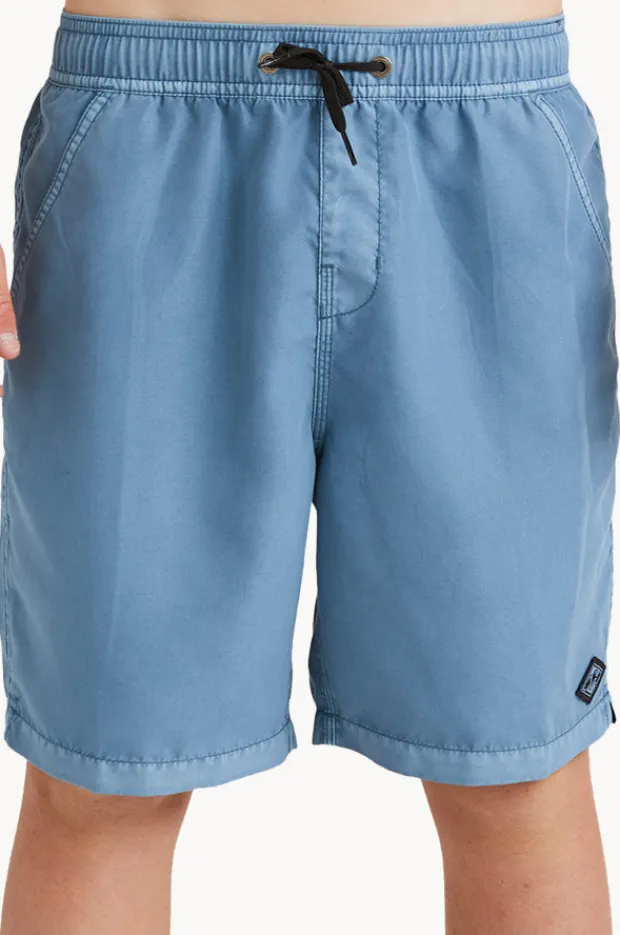 BOY Billabong Boys All Day Overdye Layback Boardshort