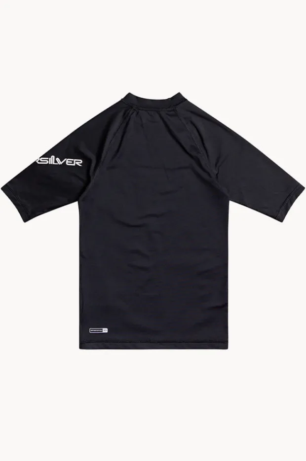 BOY Quiksilver Boys All Time Short Sleeve Rashie