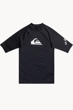 BOY Quiksilver Boys All Time Short Sleeve Rashie