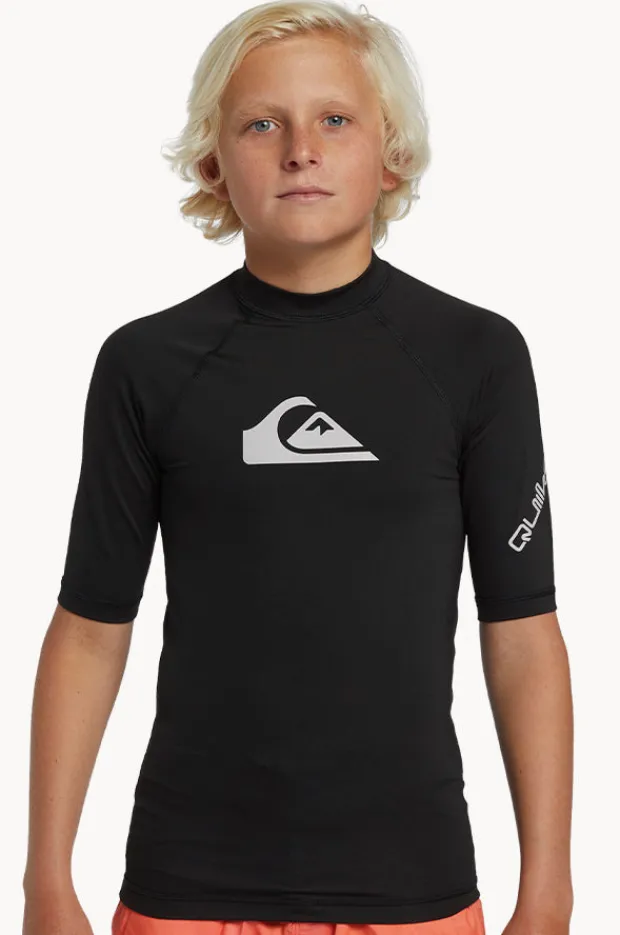 BOY Quiksilver Boys All Time Short Sleeve Rashie