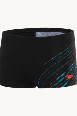 BOY Speedo Boys Allover Hyperboom V Cut Aquashort