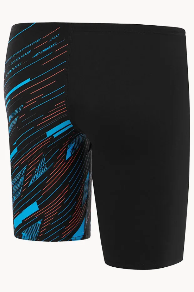 BOY Speedo Boys Allover Hyperboom V Cut Jammer