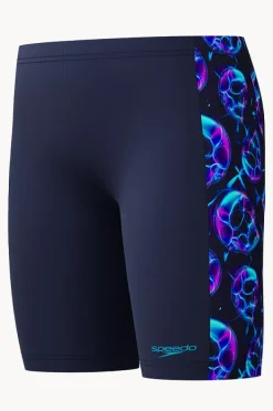 BOY Speedo Boys Allover Print Panel Jammer