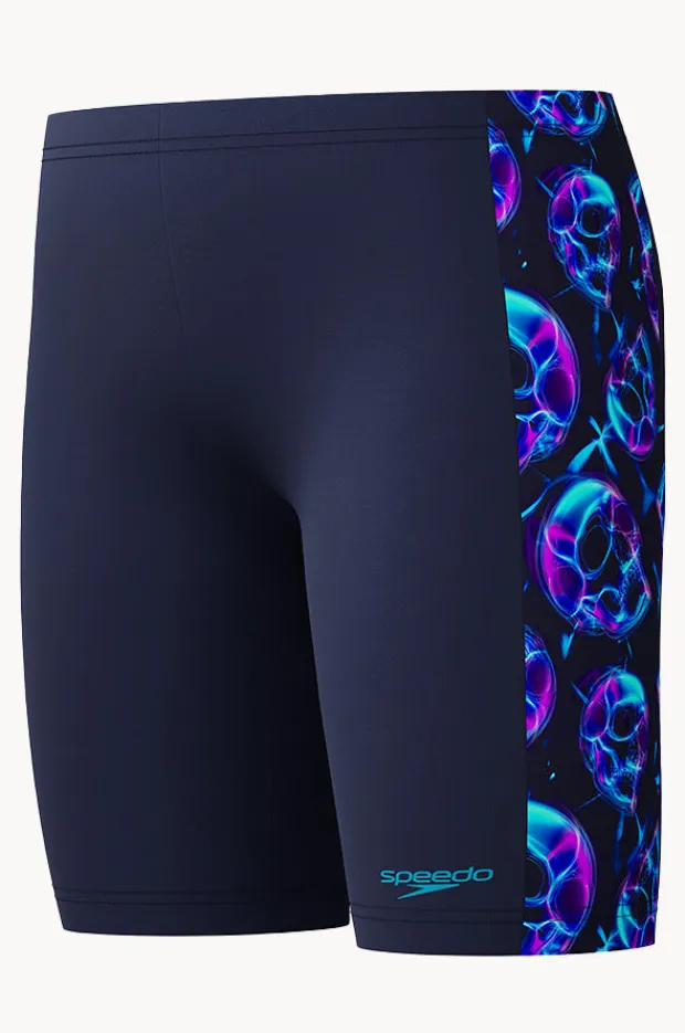 BOY Speedo Boys Allover Print Panel Jammer