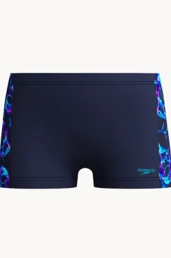 BOY Speedo Boys Allover Print Panel Aquashort