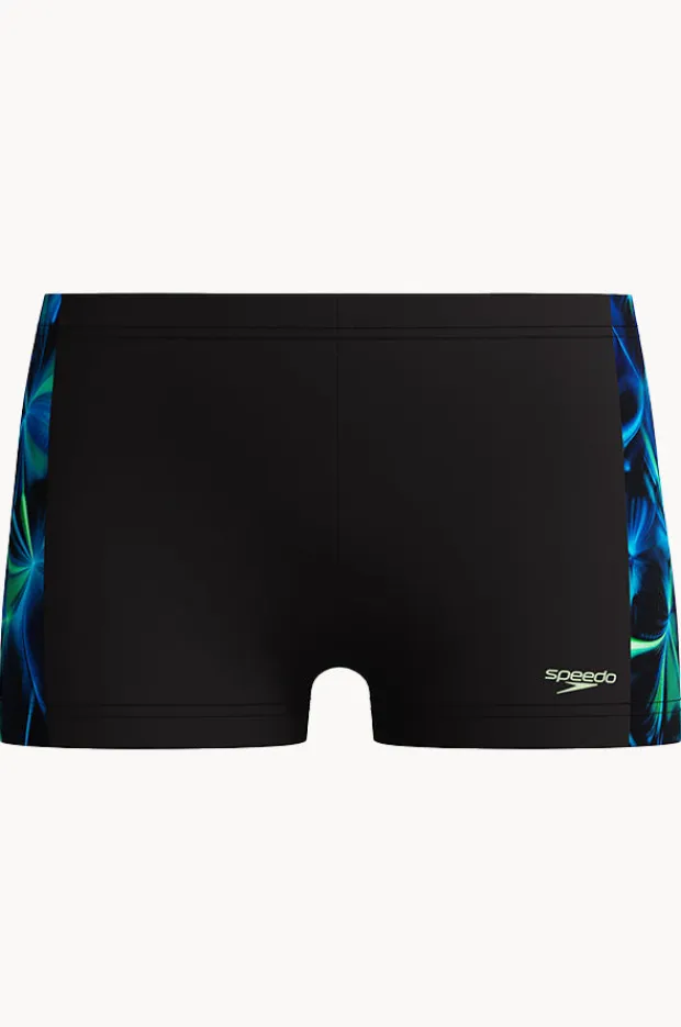 BOY Speedo Boys Allover Print Panel Aquashort