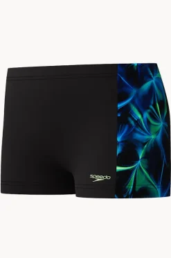 BOY Speedo Boys Allover Print Panel Aquashort