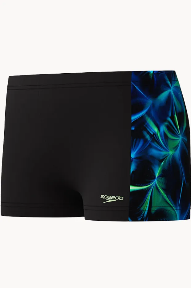 BOY Speedo Boys Allover Print Panel Aquashort