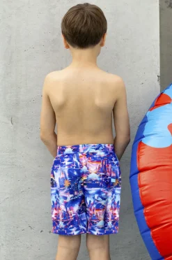 BOY Salty Ink Boys Arcade Boardshort
