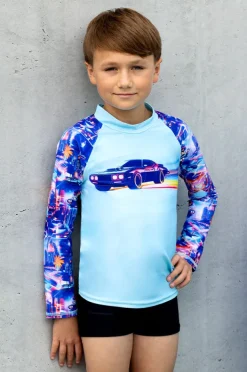BOY Salty Ink Boys Arcade Long Sleeve Suntop Set