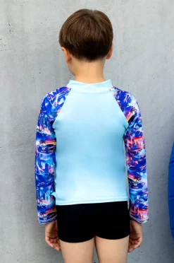 BOY Salty Ink Boys Arcade Long Sleeve Suntop Set