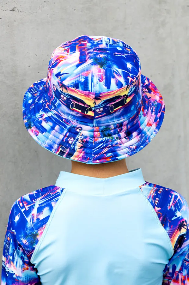 BOY Salty Ink Boys Arcade Reversible Sunhat