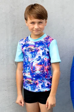 BOY Salty Ink Boys Arcade Short Sleeve Suntop Set