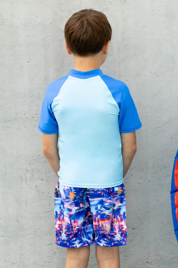 BOY Salty Ink Boys Arcade Short Sleeve Suntop