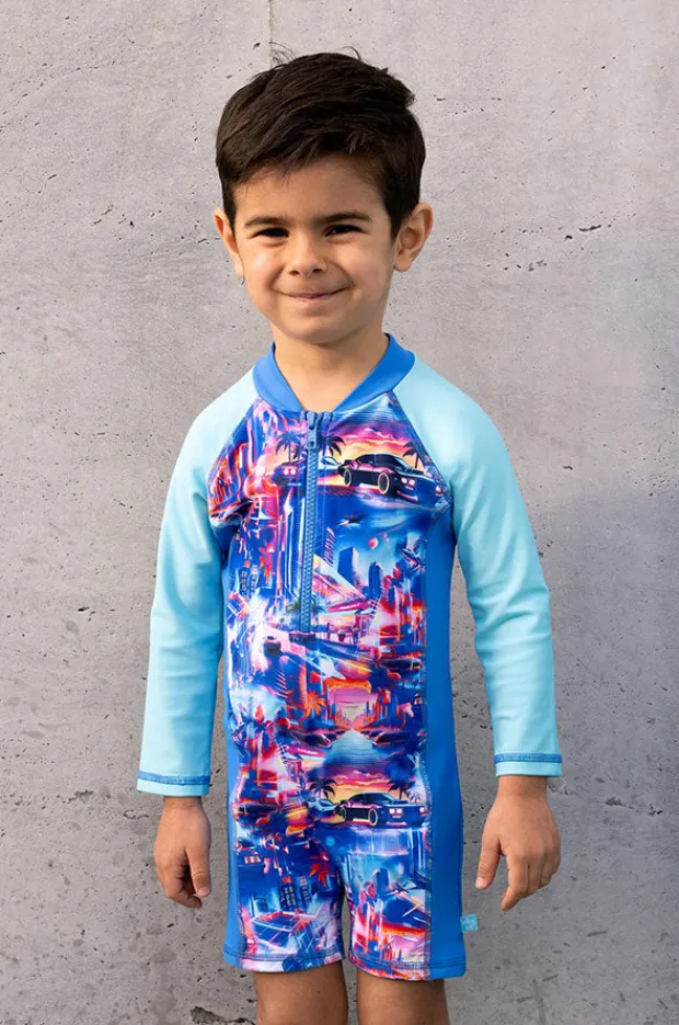BOY Salty Ink Boys Arcade Sunsuit