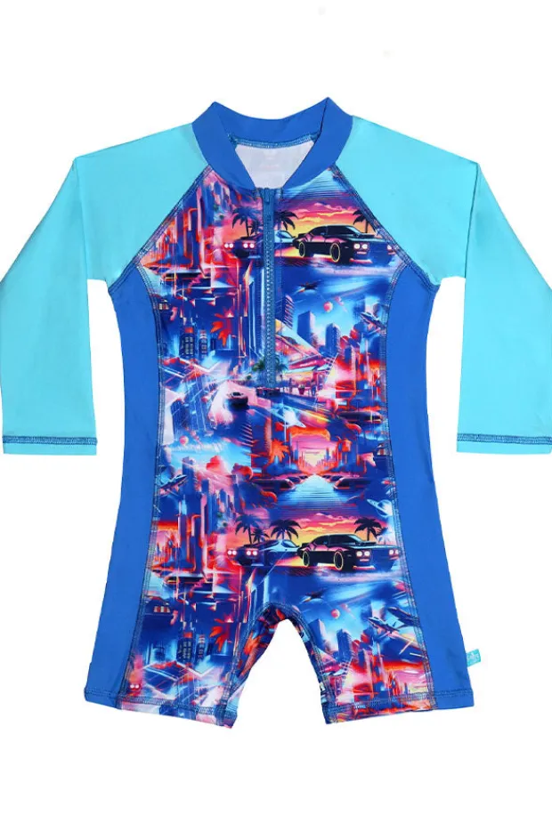 BOY Salty Ink Boys Arcade Sunsuit