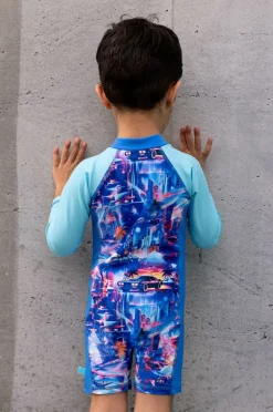 BOY Salty Ink Boys Arcade Sunsuit