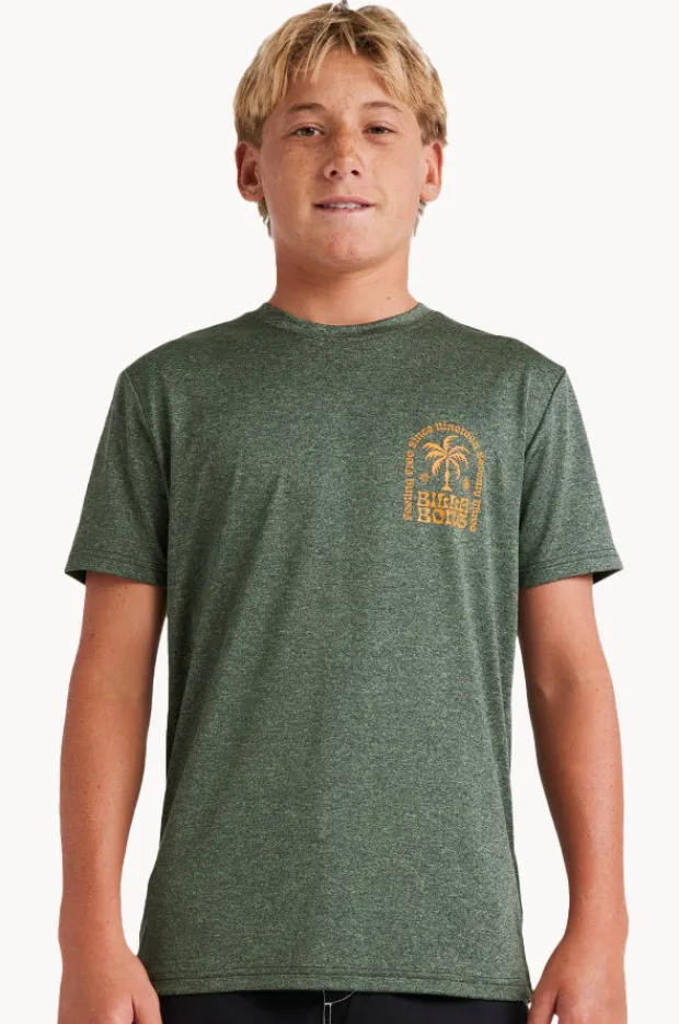 BOY Billabong Boys Big Wave Shazza Short Sleeve Suntop