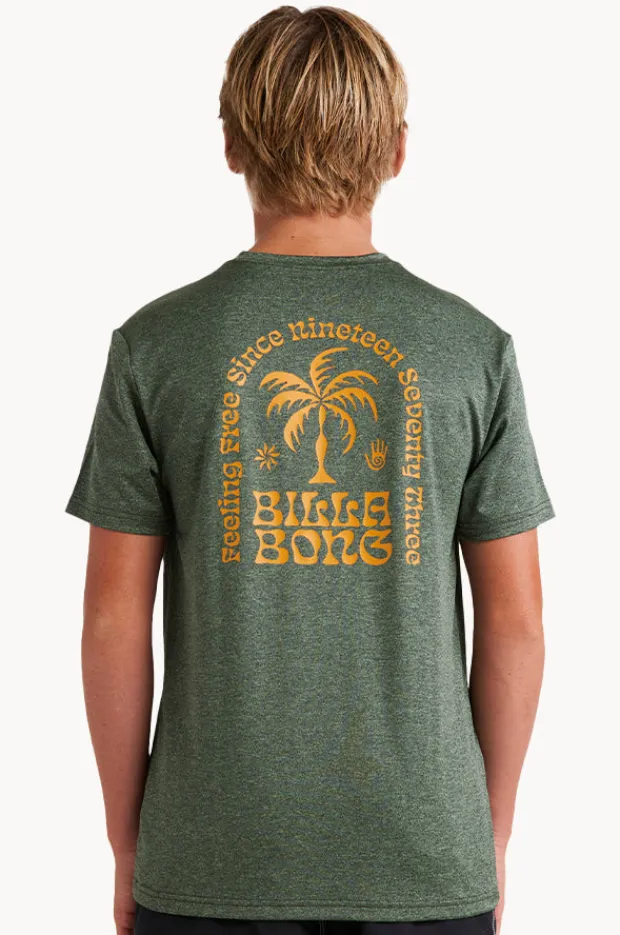 BOY Billabong Boys Big Wave Shazza Short Sleeve Suntop