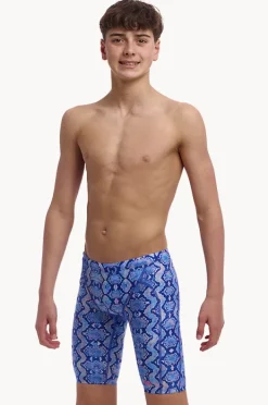 BOY Funky Trunks Boys Blue Viper Jammer