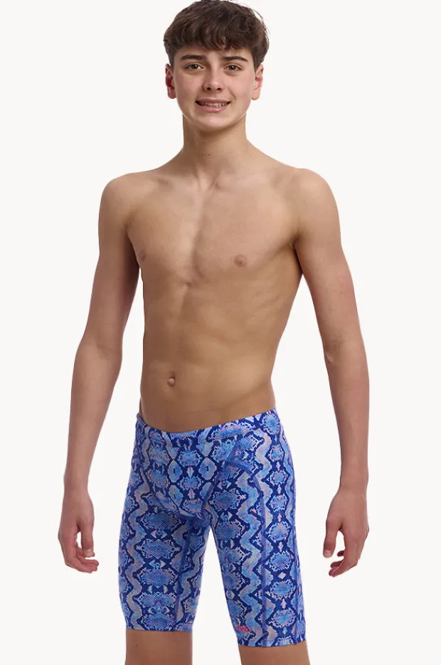 BOY Funky Trunks Boys Blue Viper Jammer