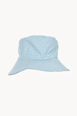 BOY Acorn Boys Waves Wide Brim Swim Hat